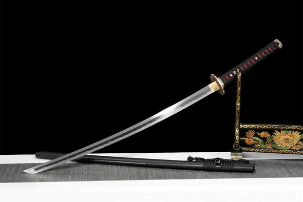 Epee-Sanada-Yukimura-Acier-T8-Hamon-Veritable