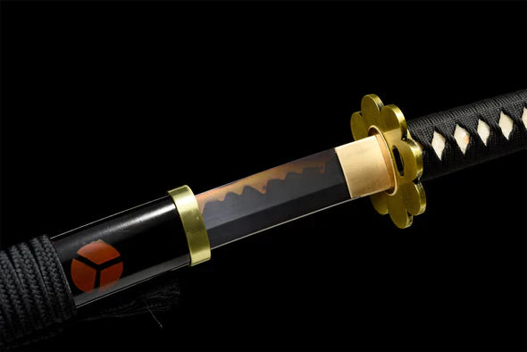 Katana-Japonais-Shusui-Zoro-Acier-T10-Hamon-Veritable