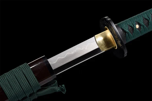 Katana-japonais-Bushido-Acier-T10-Hamon-Veritable