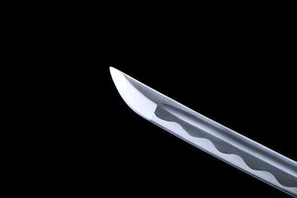 Lame-Katana-Tanto-Wakizashi-Kuro-Acier-en-Carbone