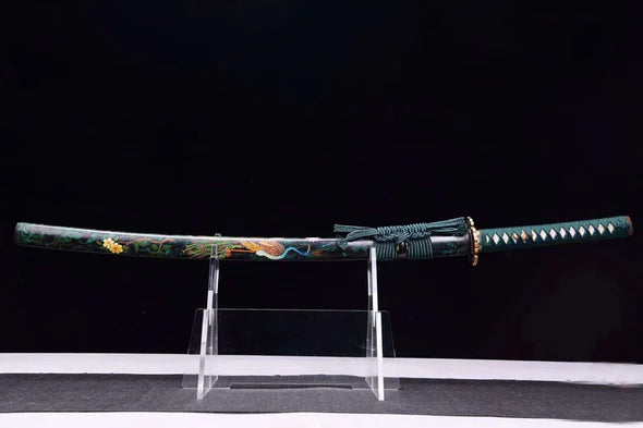 Saya-Katana-Pikokku-Acier-T10-Hamon-Veritable