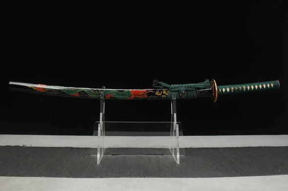 Saya-Katana-Ryujin-Acier-Damas