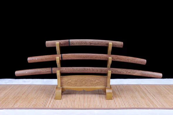 Saya-Katana-Tanto-Wakizashi-Rozuuddo-Acier-T10-Hamon-Veritable